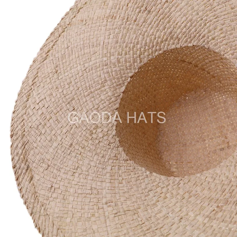 Hot raffia hat body