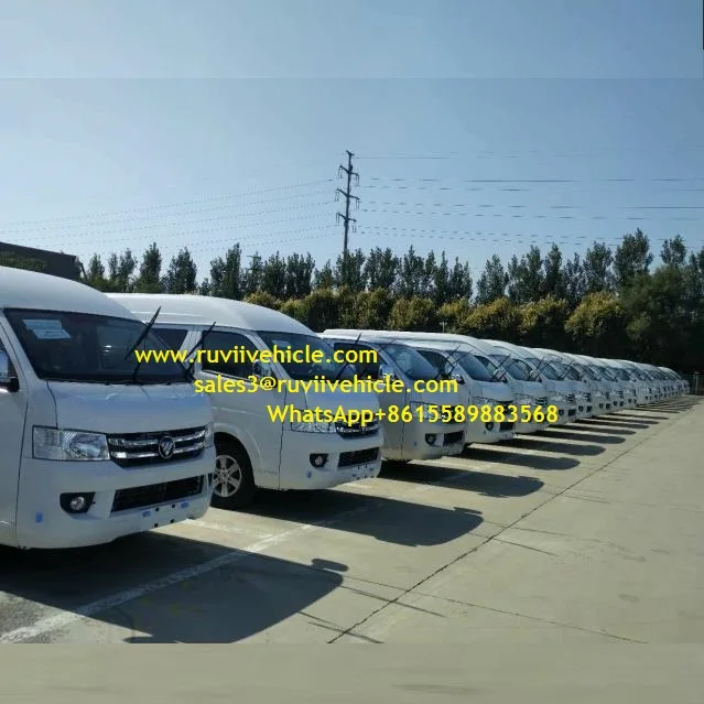 Новый Foton Minibus View C2 CS2 Автомобиль Citybus Van Diesel Бензин на 10-18 мест Сделано в Китае