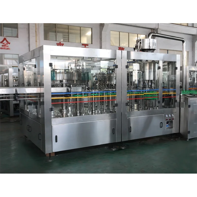 
CSD Carbonated Soft Drink/Beverage Bottle Washing Filling Capping Machine Production Line/Plant/Monoblock 