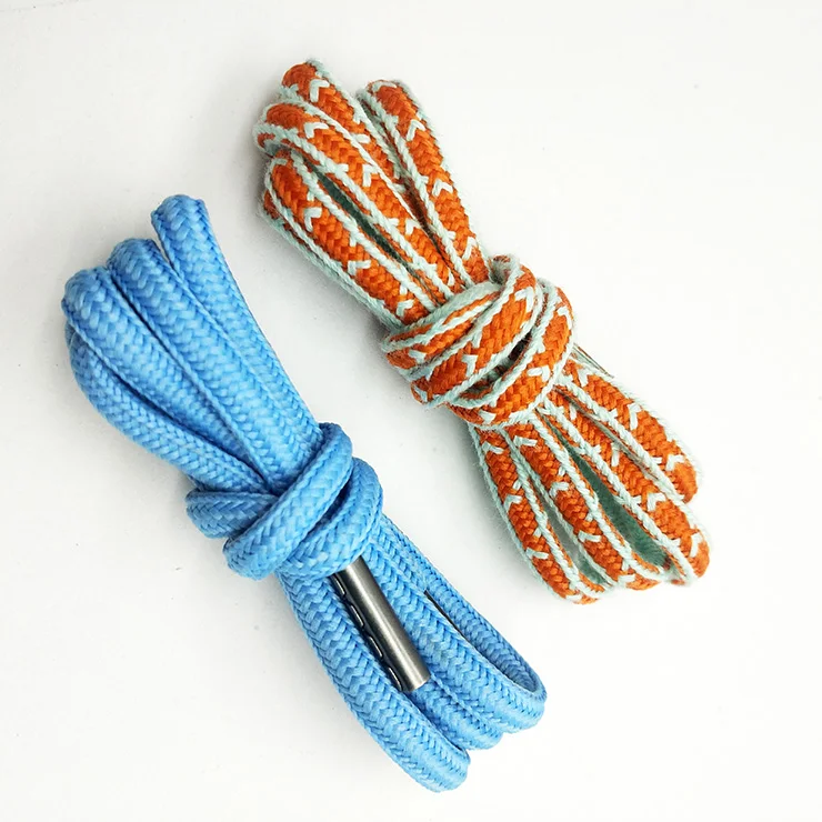 factory custom design high quality oval polyester shoelaces wholesale
