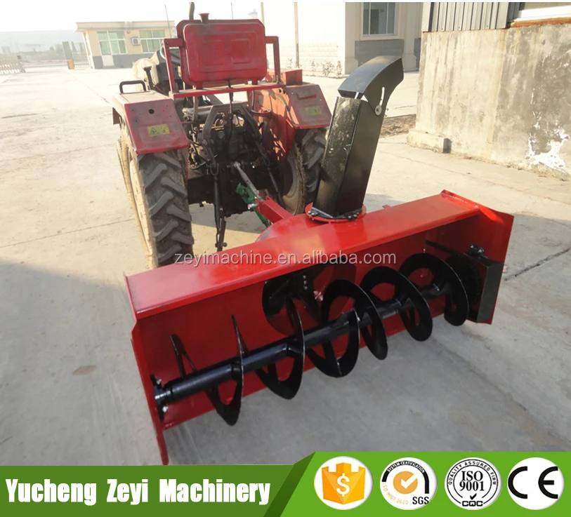 Manufacturer 2018 tractor pto driven snow blower/three point snow blower hot sale