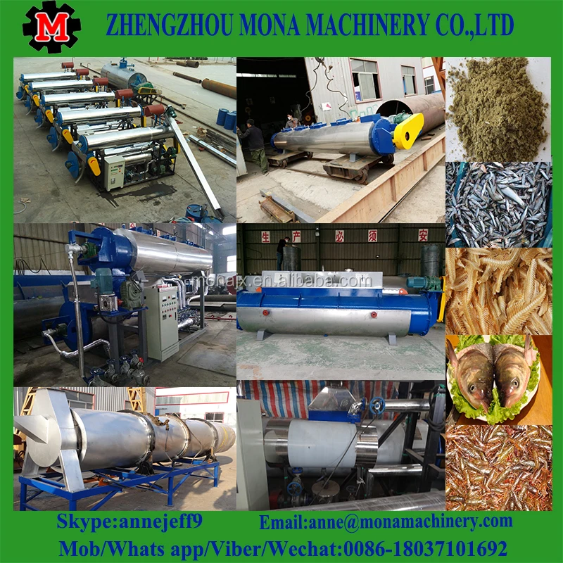 china fish meal powder production line fish feed processing machine