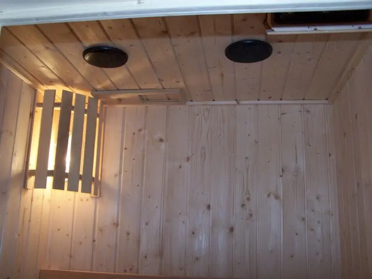 4 people luxury Sauna room wooden far infrared sauna cabin include Sauna Heater (KGT-JCS-04L)