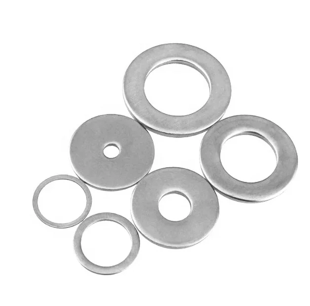 Заводская цена, простые шайбы из углеродистой стали, плоские шайбы