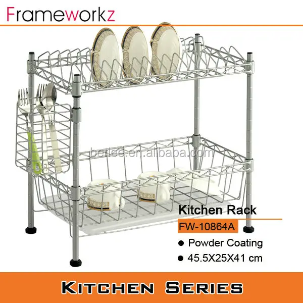 Commercial Kitchen storage metal dish drying rack