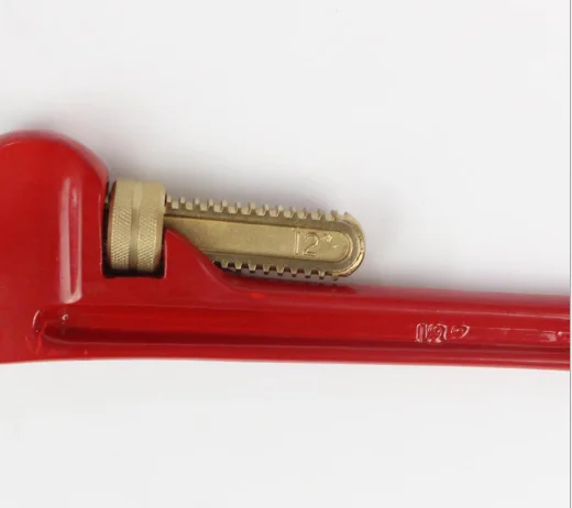 14inch beryllium bronze non sparking safety hand tools pipe wrench tong tube spanner stilson