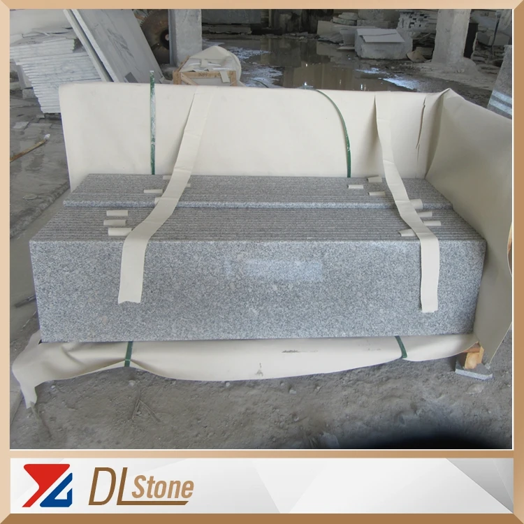 China Cheap Granite Material For Stair G602 Granite Staircase Stair Step Tiles On Sale