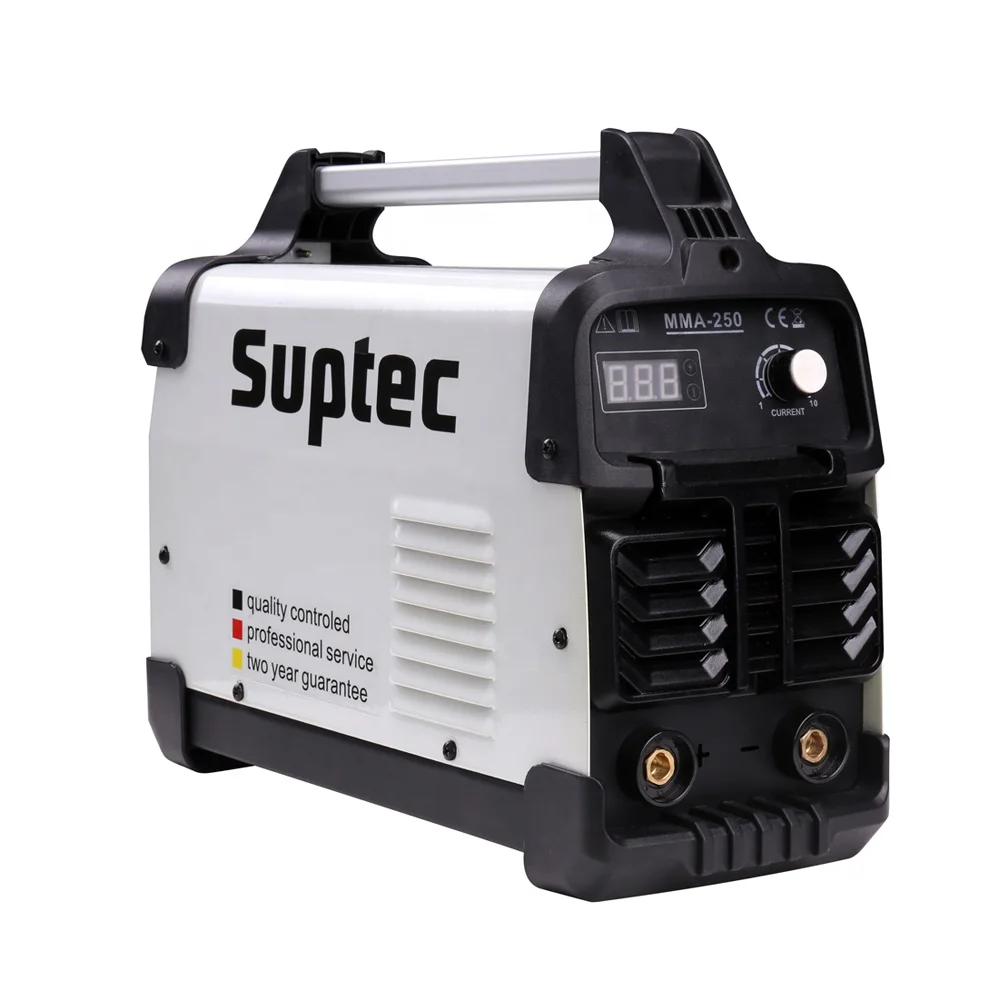 SUPTEC Профессиональный E7018 электрод 3,2 мм soldadura инвертор 110/220 В двойное напряжение сварочный аппарат ММА сварочный аппарат 250 дуги + сварщиков