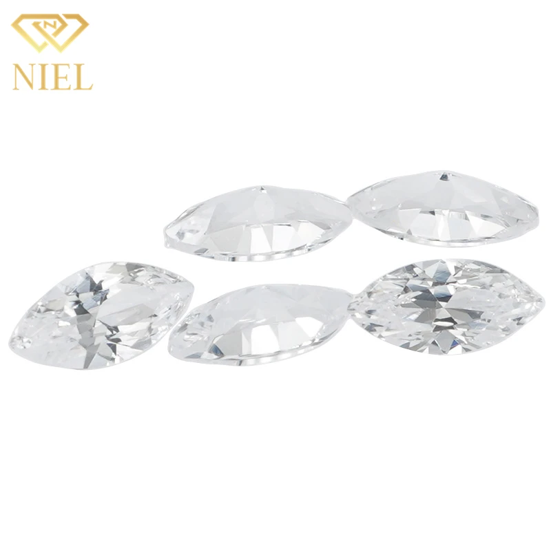 12# loose synthetic gems stones prices gemstones buyers corundum marquise sapphire stone white gemstone