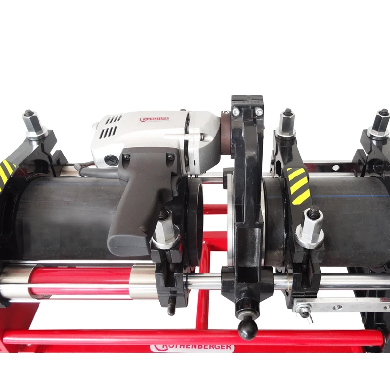 CE SHD160 plastic pipe butt welding machine