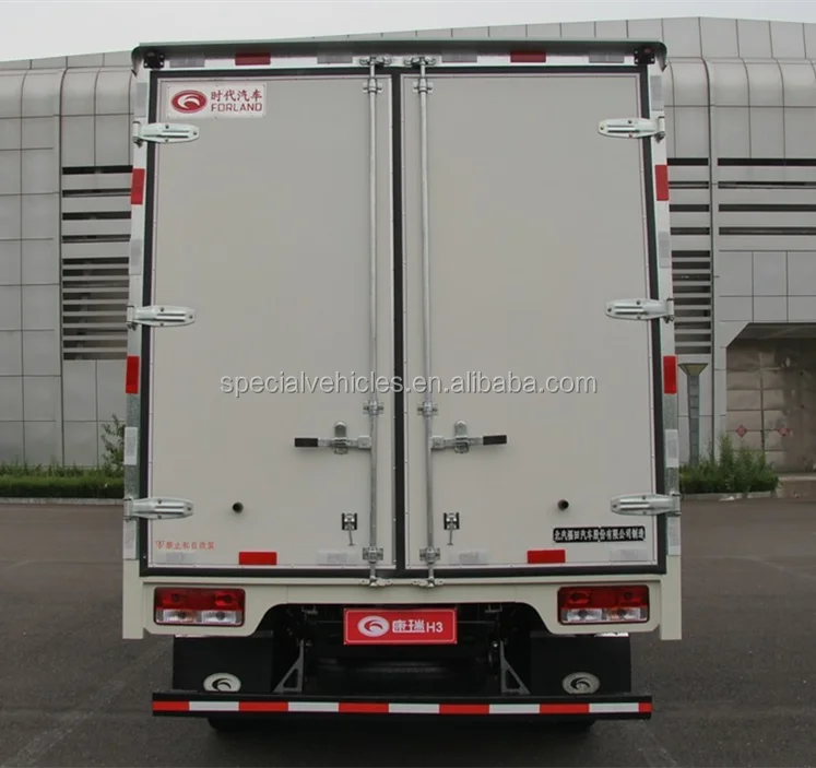 Forland H3 4 1 метров 5 тонны дизельное топливо легкая Коммерческая Доставка сухие Грузовые Фургоны цена