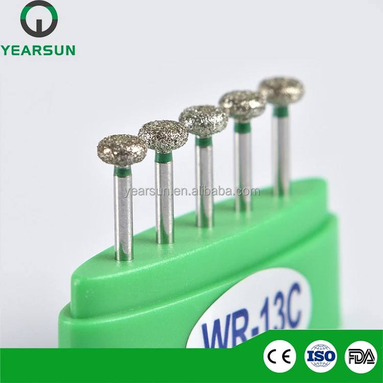 High quality medical instrument MANI high speed dental diamond burs China manufacturer Yearsun