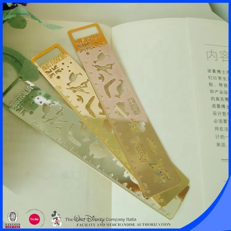 personalized size stainless steel metal ruler