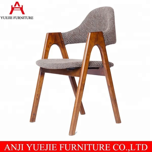 Colorful wooden classic restaurant cafe furniture and dining chairs