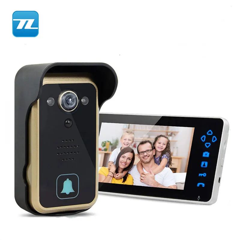 Оптовая продажа, защитный беспроводной смарт-звонок с Wi-Fi, дверной звонок для видеокамеры, электрический дверной звонок, Китай
