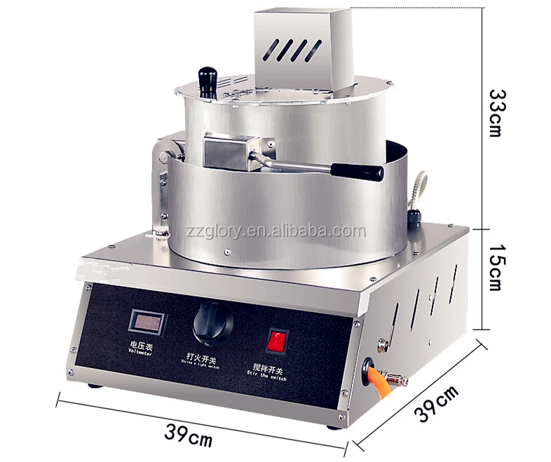 Supply Commercial Gas Popcorn Machine