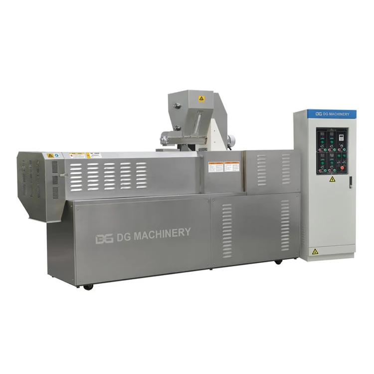 DG Machinery Corn Puffed Ring Cheese Ball Inflating Snacks Food Extruder Making Machine Equipment