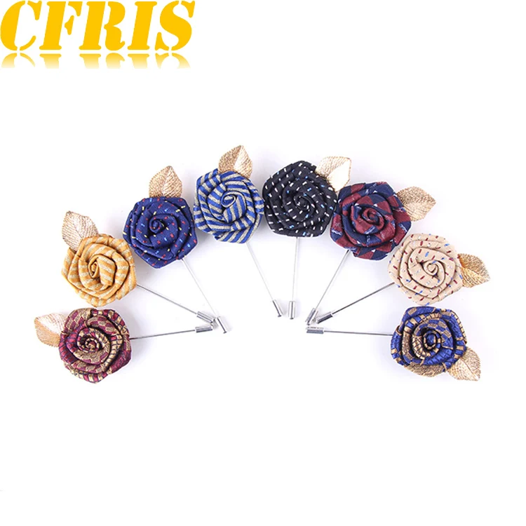 Цветочная заколка для лацкана, новейшая текстильная заколка для лацкана с ссылкой