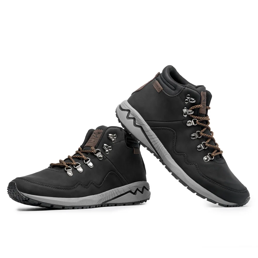 
Wholesale Hiking Shoes Outdoor Pu Leather Upper Casual Hiking Shoes Men 