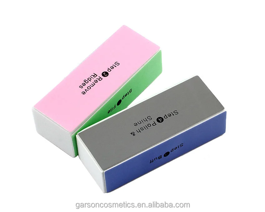 
The manicure and polished 100 pieces of the nail polish 4 way nail file 