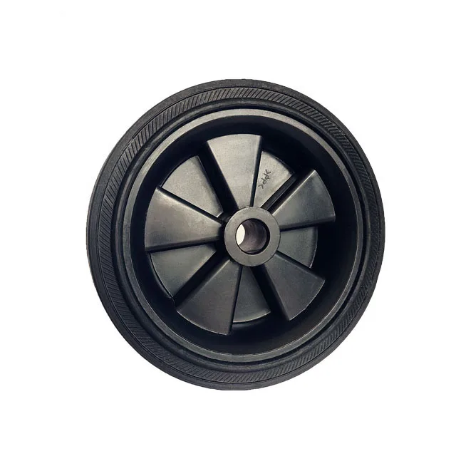 5 inch cart tires/air compressor wheels 5/rubber idler wheel