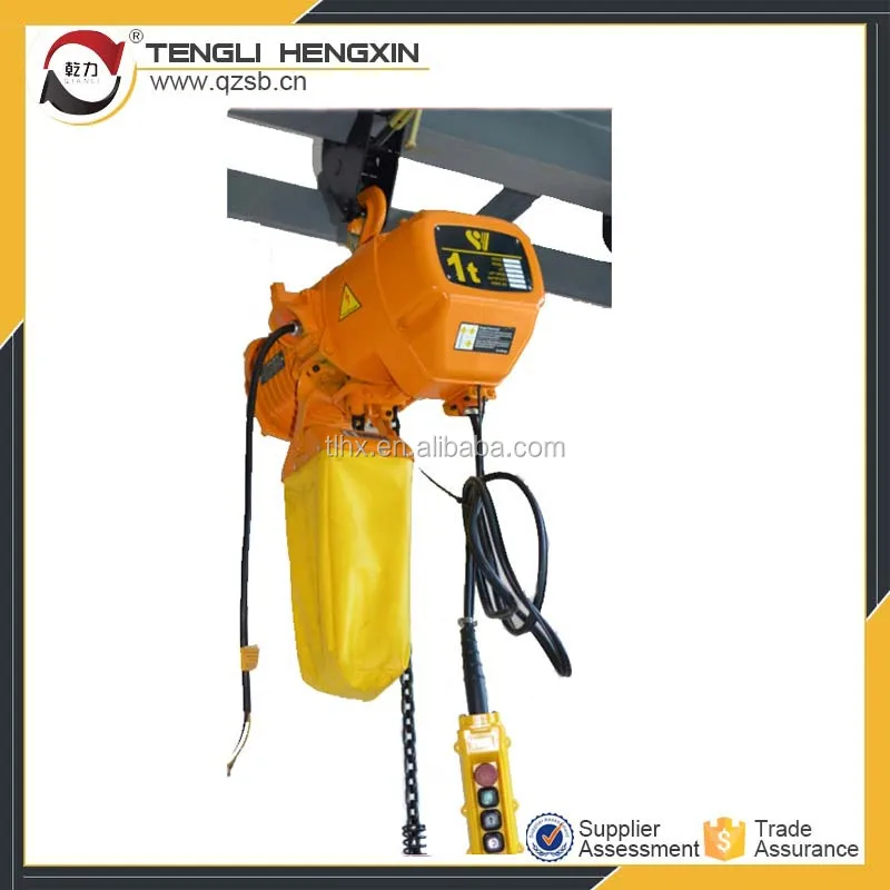 China wholesale quality electric hoist chan block chan hoist
