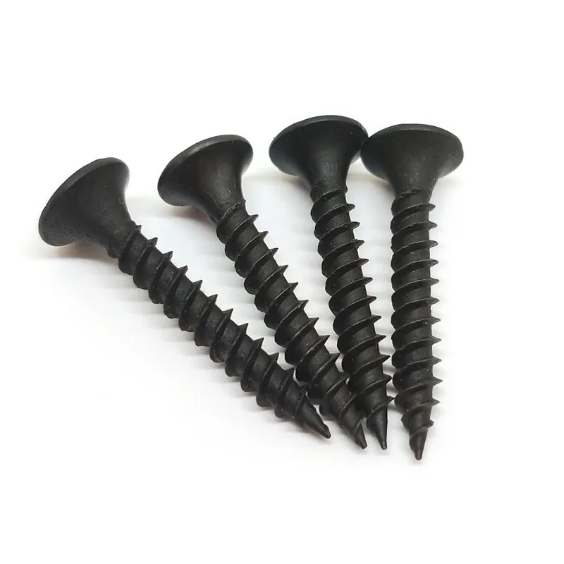 
C1022 hardened black phosphated drywall screw, gypsum board screw 