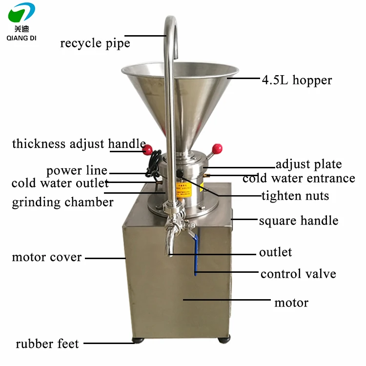 small stainless steel tahini making machine price