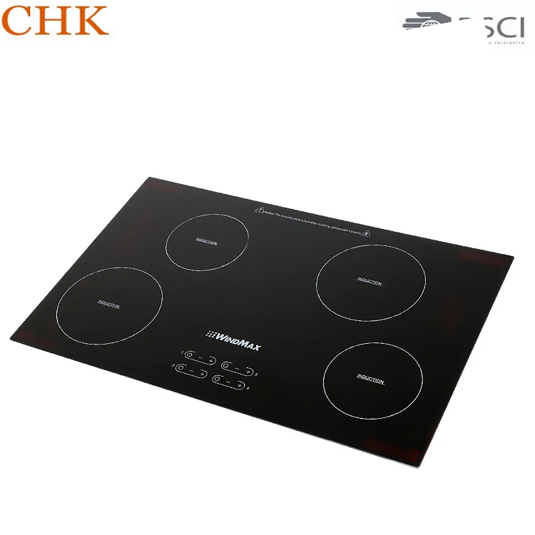 CE GS Certificate   High-Quality  CHK 4 Burner  All Metal Induction Cooker / Touch Induction Cooker  LED Display