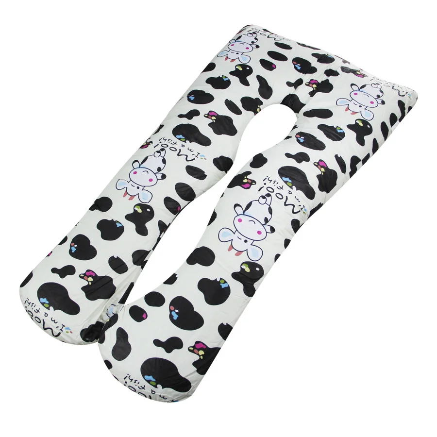 
Custom U Shaped Full Body Organic Sleep Maternity Chiropractic Back Support Massage Nursing Pregnancy Pillow 