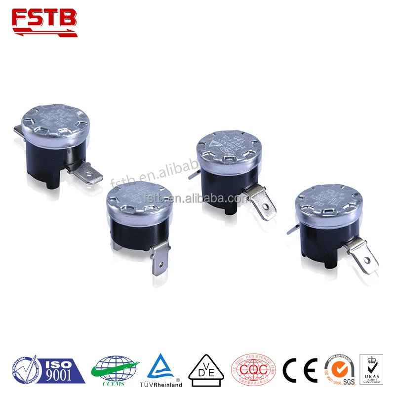 KSD301 thermostat 16a 250v thermal cutoff switch for electric boiler