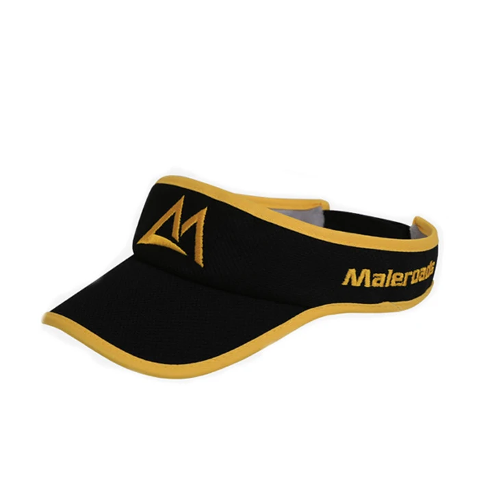 
Make custom dri fit lightweight sports sun vsior cap 