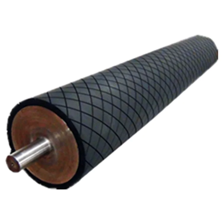 Traction Pressure Rubber Roller For Plastic Film