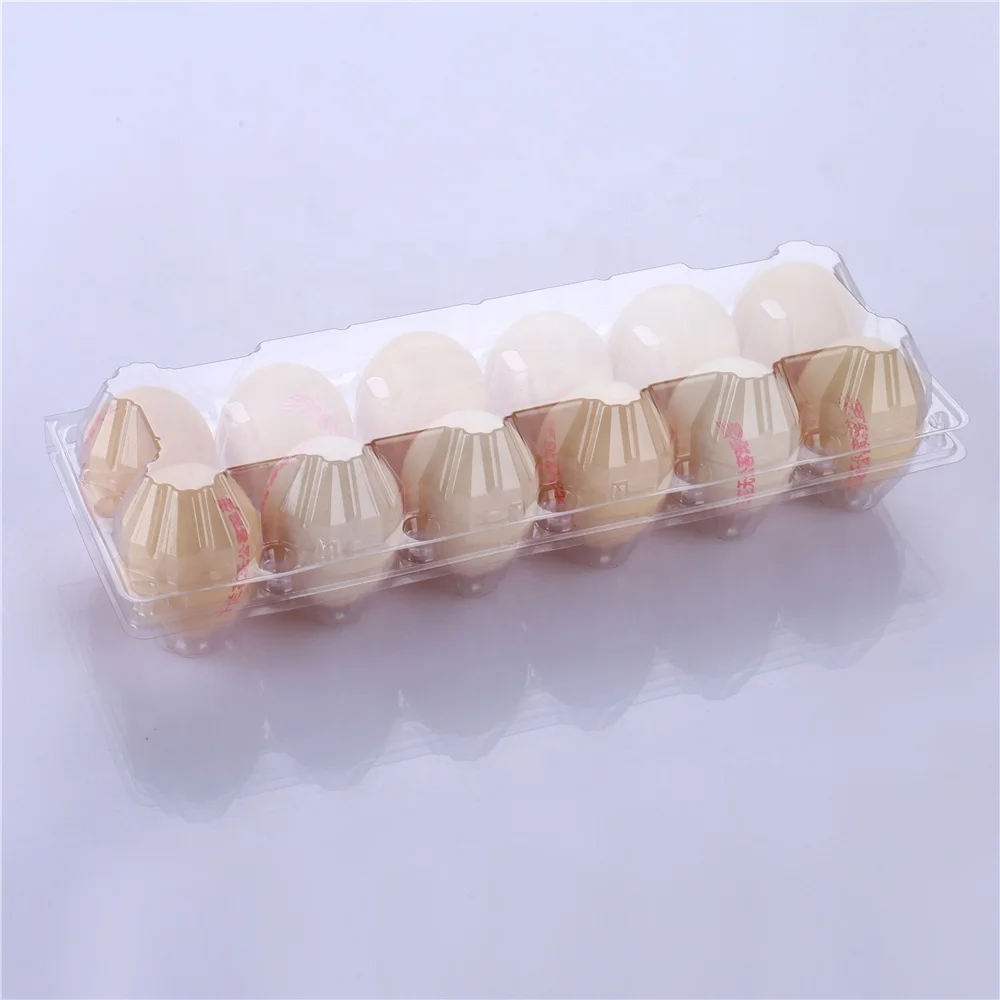 
Wholesale Clear 12 Cell Pack Plastic Tray plastic egg tray 