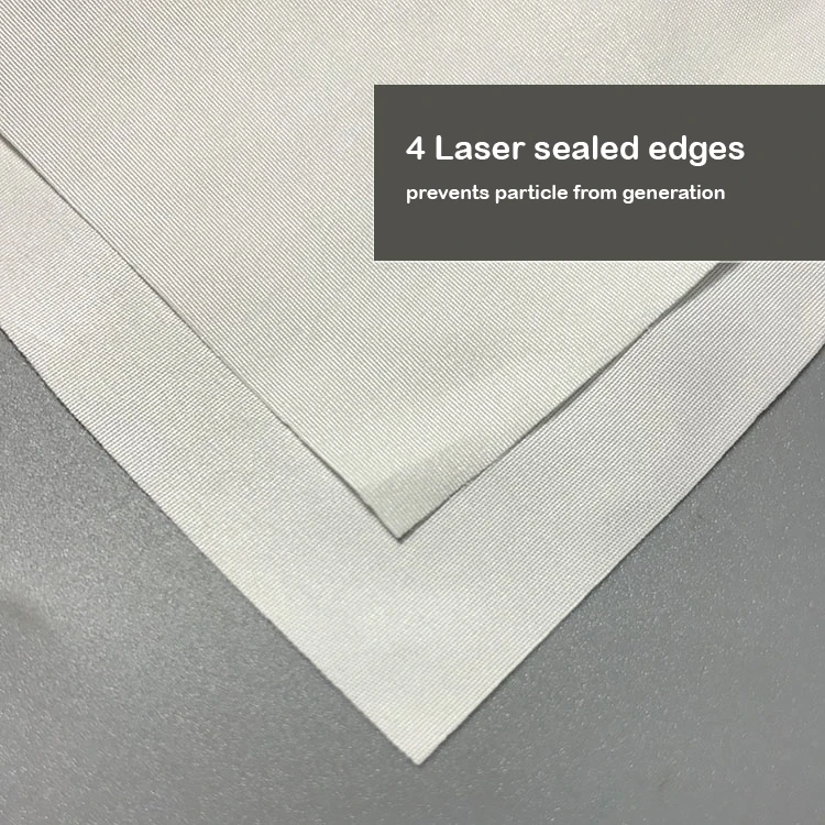 General Purpose Laser Cut Cleanroom Wiper 9 inches 120gsm 150 Pieces