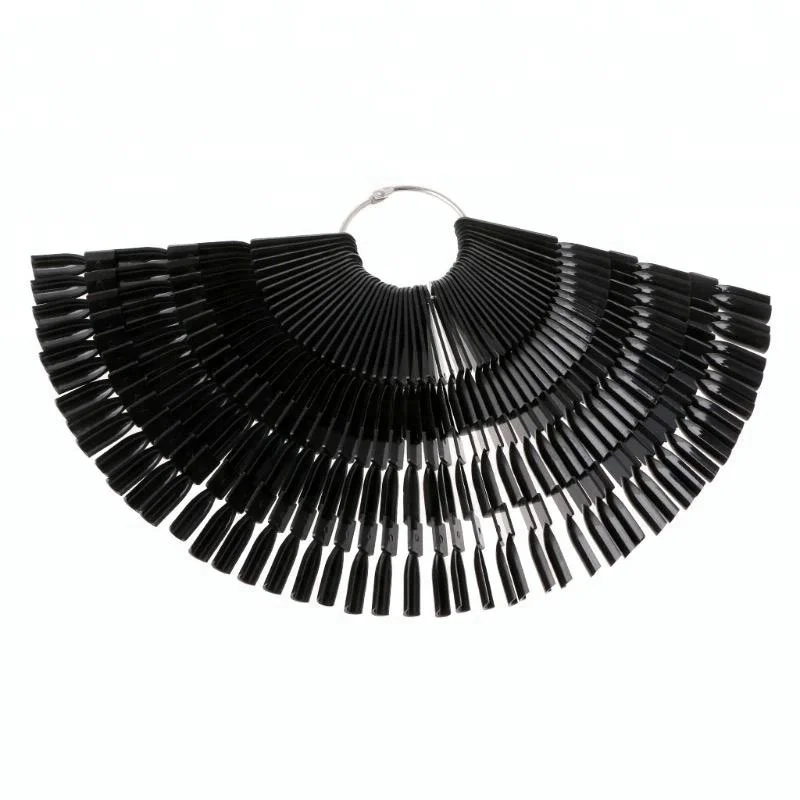 Hot sale high quality 150tips Fan Nail Color Chart display Nail Acrylic Polish Color Chart Ring Nail Color chart