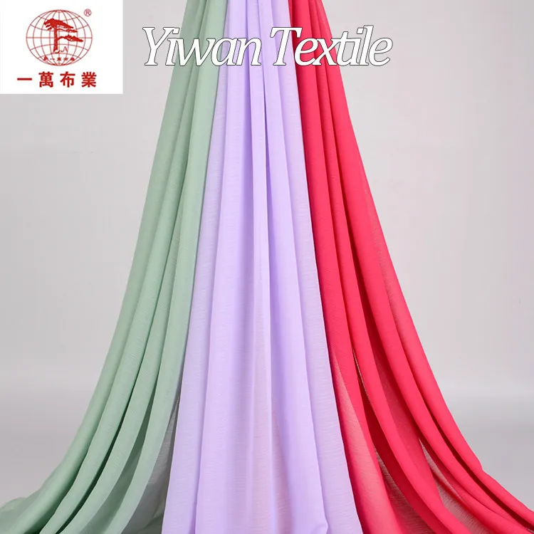 
Wholesale Fashion Crepe Chiffon Dubai Bubble Chiffon Fabric Rolls 