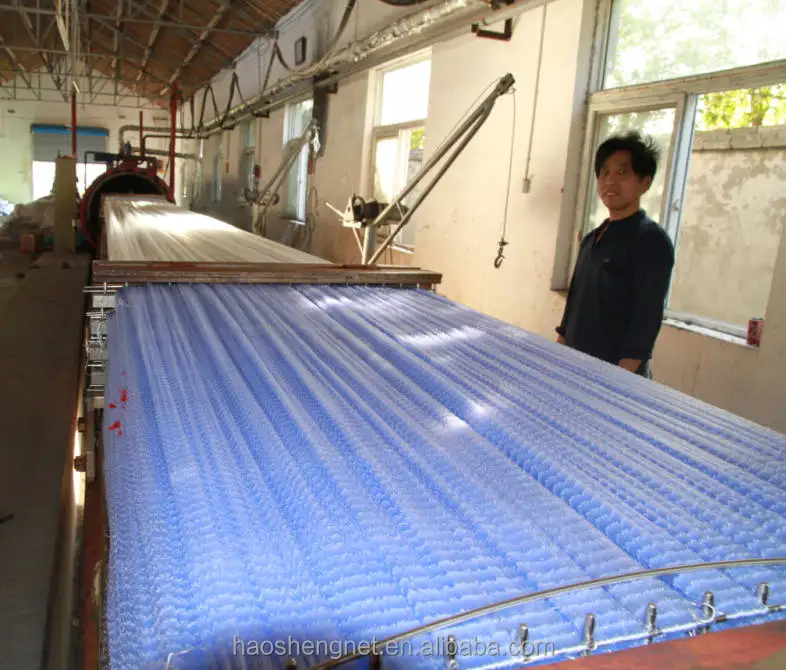 large nylon mono blue fishing net