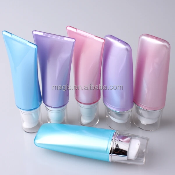 Empty cream airless tube 35ml nice BB cream tube with airless pump
