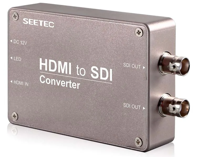 SEETEC портативный размер HDMI для SDI Мини-Конвертер для Домашнего Кинотеатра