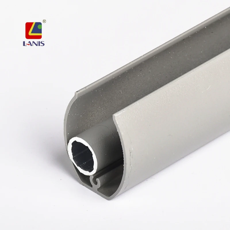foshan lanis superior window blinds aluminum horizontal roller blinds bottom rail aluminium head rail aluminum wall covering