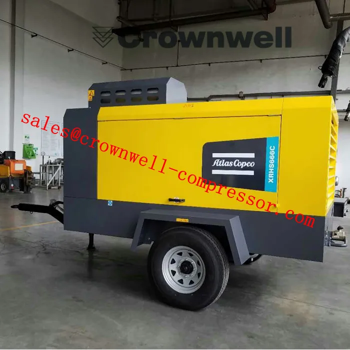 Atlas Copco X1300 X 1300 Cummins Portable Air compressor
