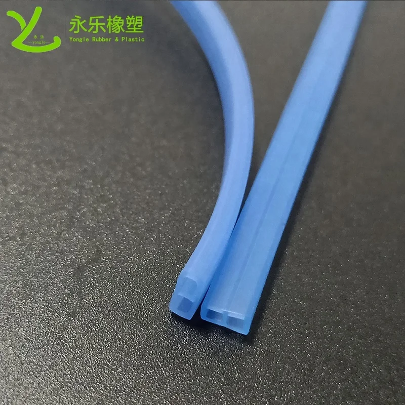 Food grade silicone straps strips non-toxic and tasteless silicone seal strip anti-yellowing silicone o-rings for lunch box