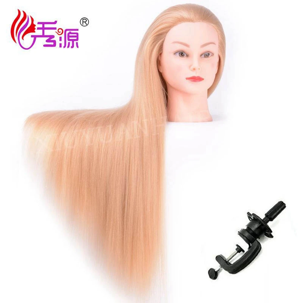 Cheap Synthetic Hair For Dolls,Cosmetology Synthetic Hair Training Head For Hair Cut