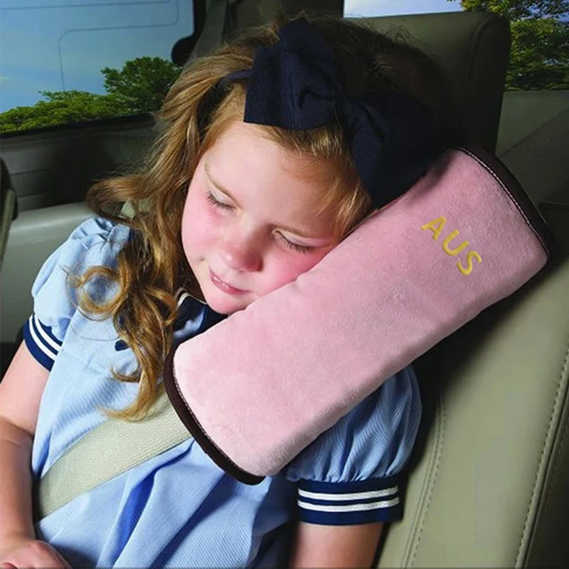 
Children Baby Safety Strap Plush Soft Headrest Neck Support Pillow Shoulder Pad for Car Safety Seatbelt,Car Belt Pillow 