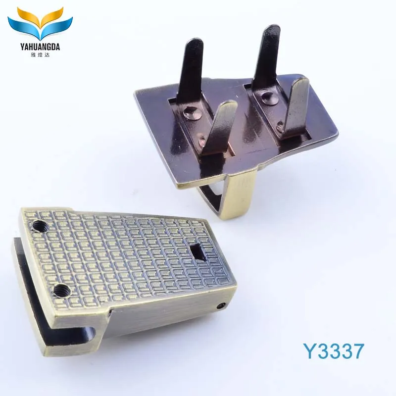 wholesale hight quality cheap metal bag press lock fitting for leather handbags/handbags/bags