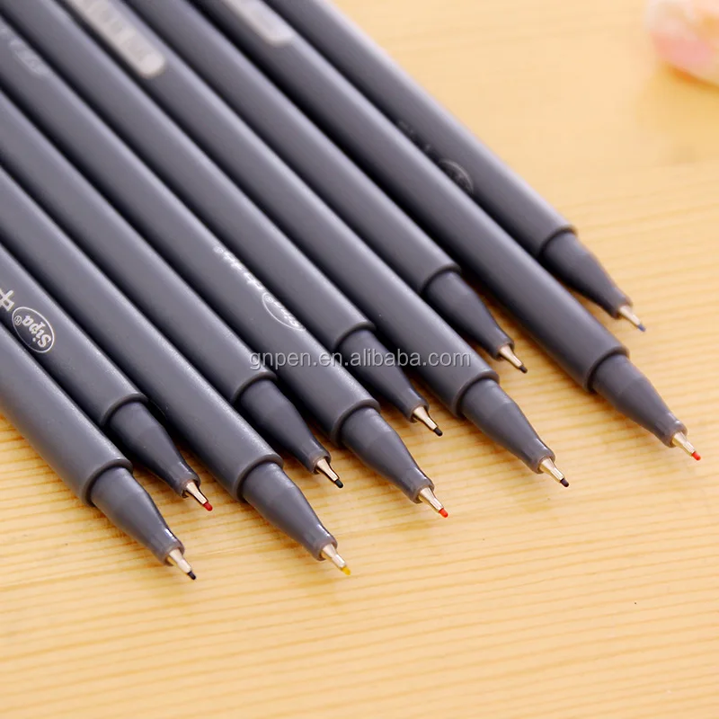 Wholesales Professional 10 colors plastic fine liner pen Sketch Drawing Pen