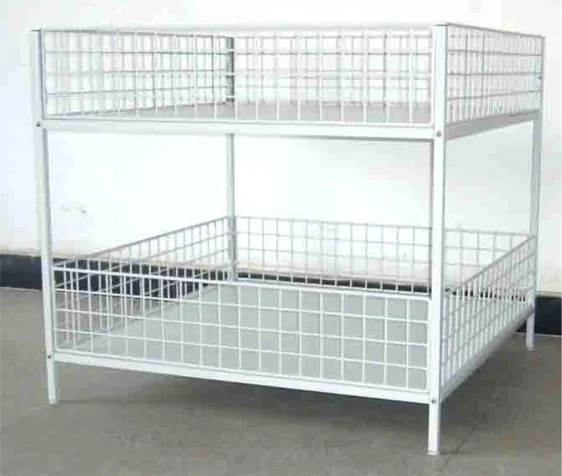 White High Quality Food Promotion Desk Display Sales Foldable Counter Folding Supermarket Table