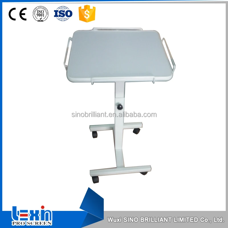 New design stainless steel projector/laptop trolley/projector stand
