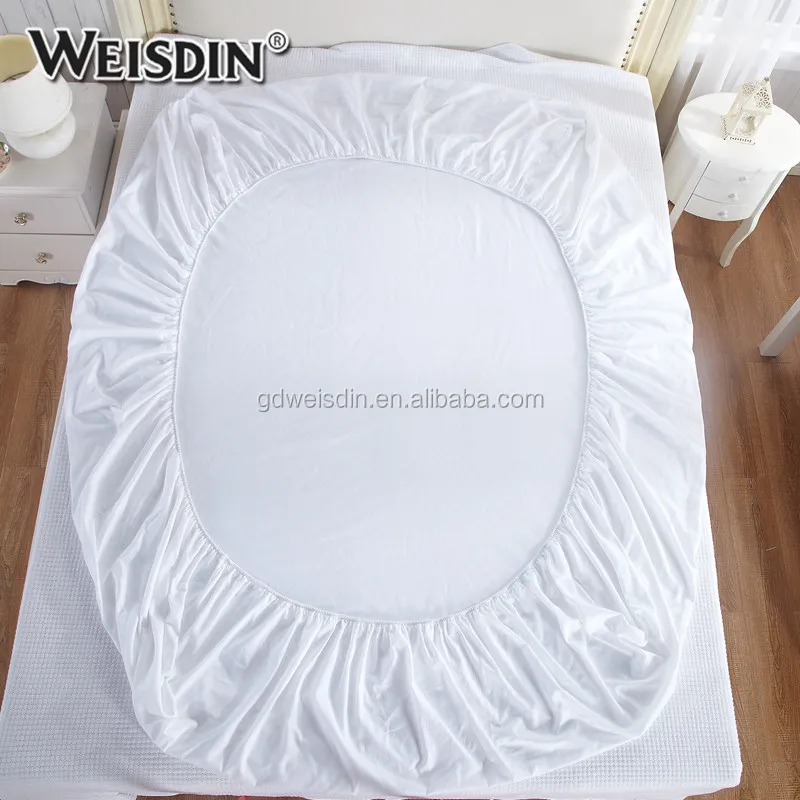 Hotel collection bed sheets plain 100% cotton queen size bed fitted sheet sets